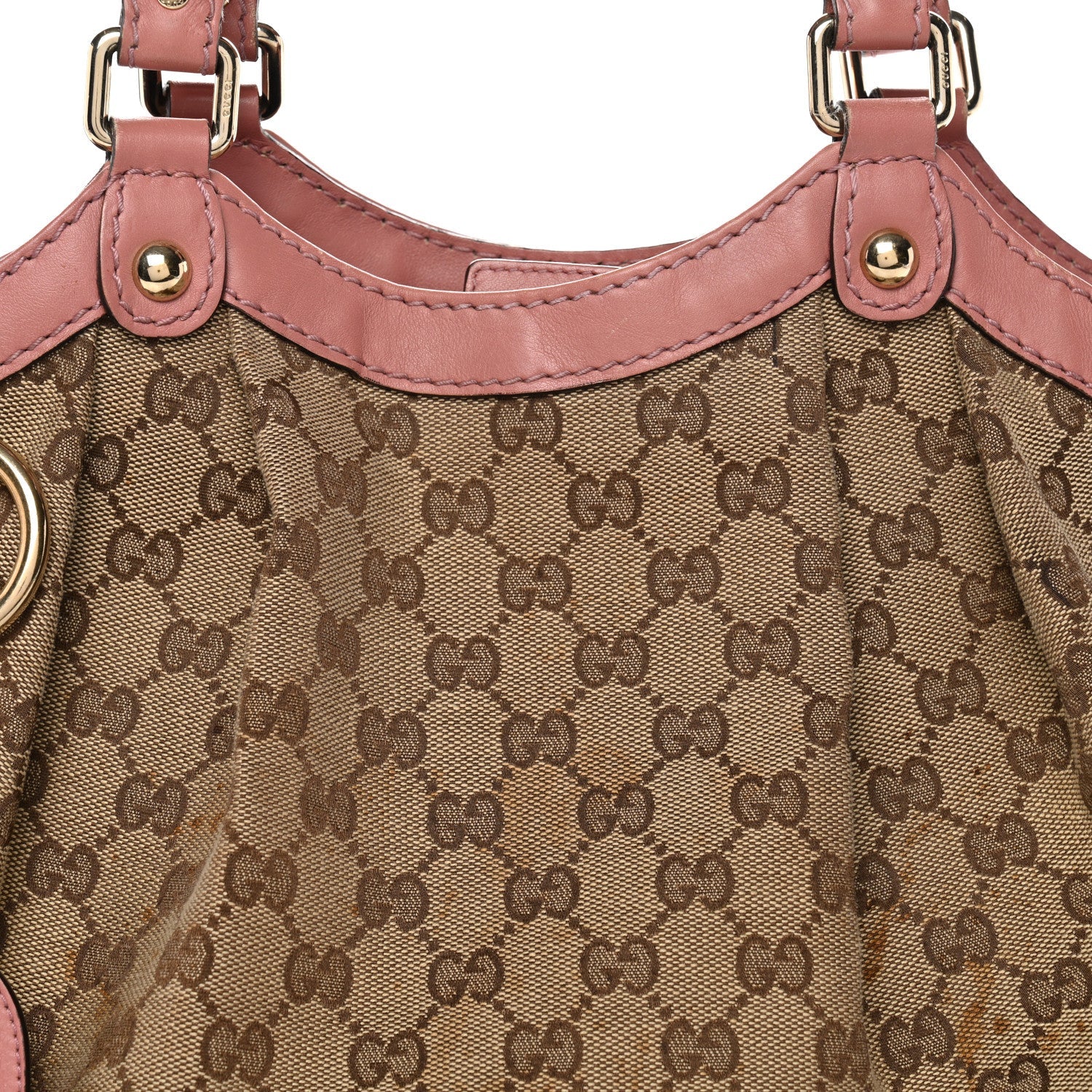 Gucci Monogram Medium Sukey Tote Pink