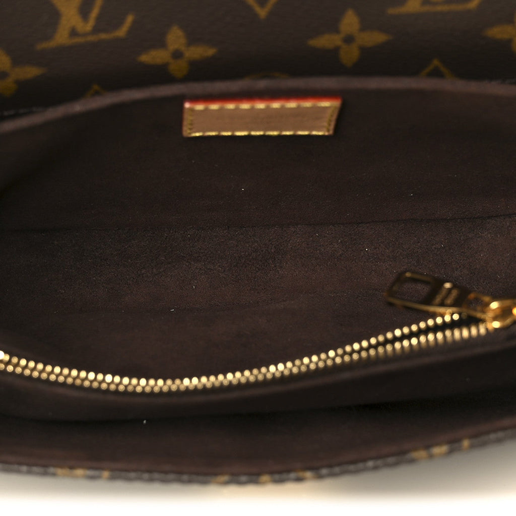 Louis Vuitton Monogram Pochette Metis East West