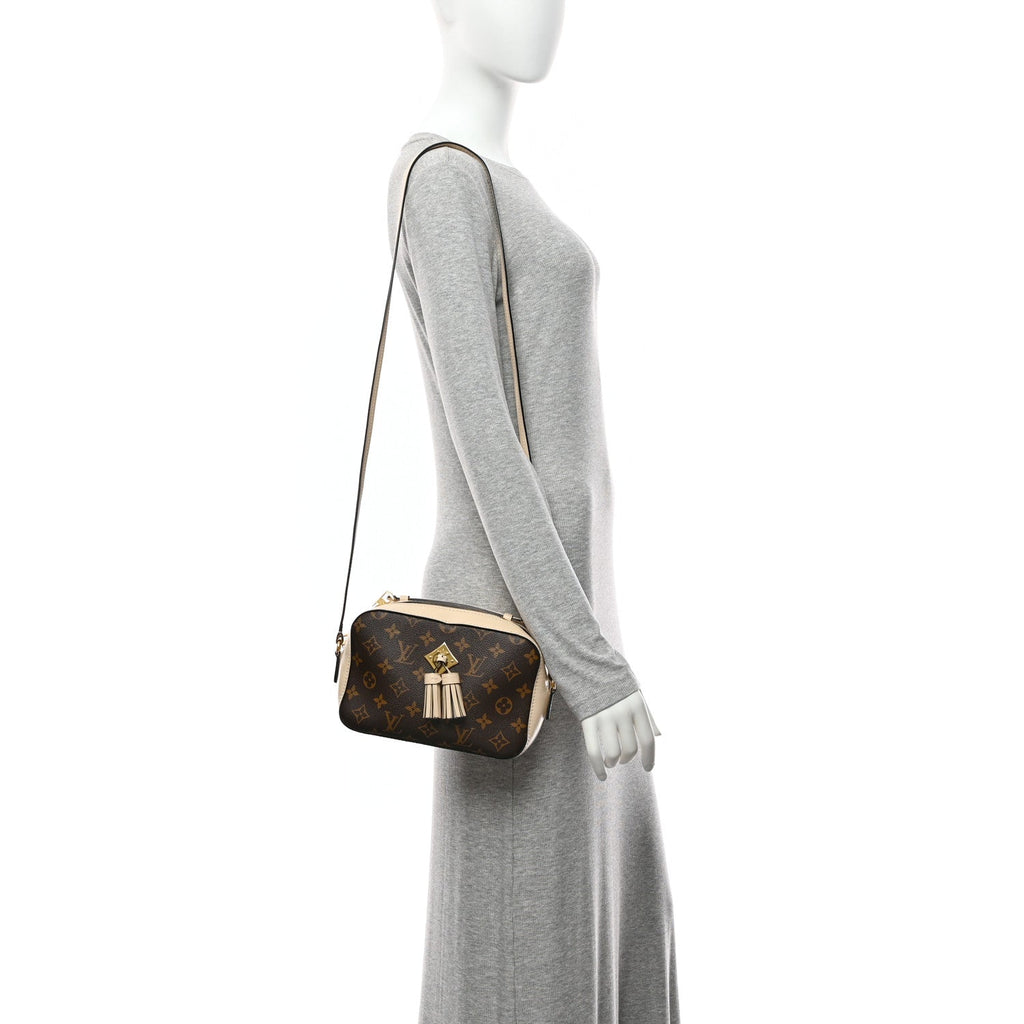 Louis Vuitton Monogram Saintonge Creme