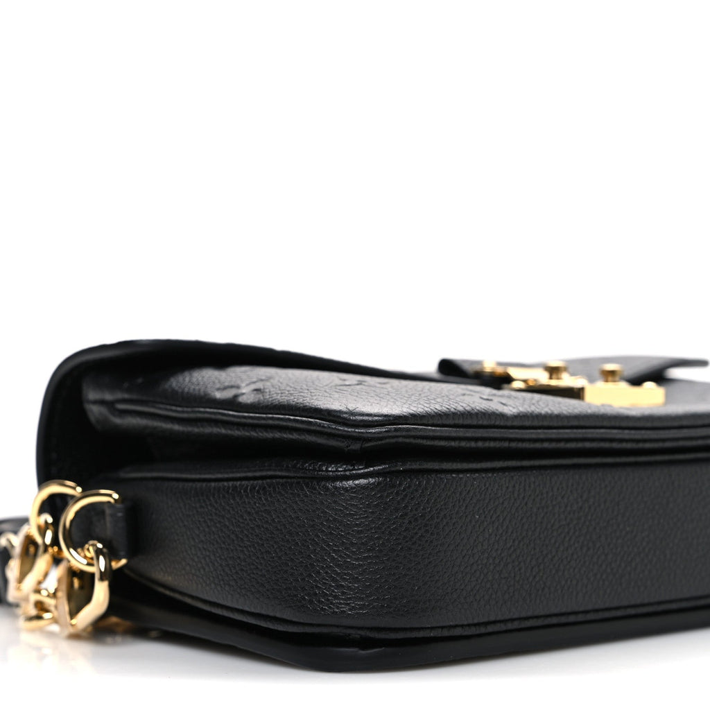 Louis Vuitton Empreinte Pochette Metis East West Black