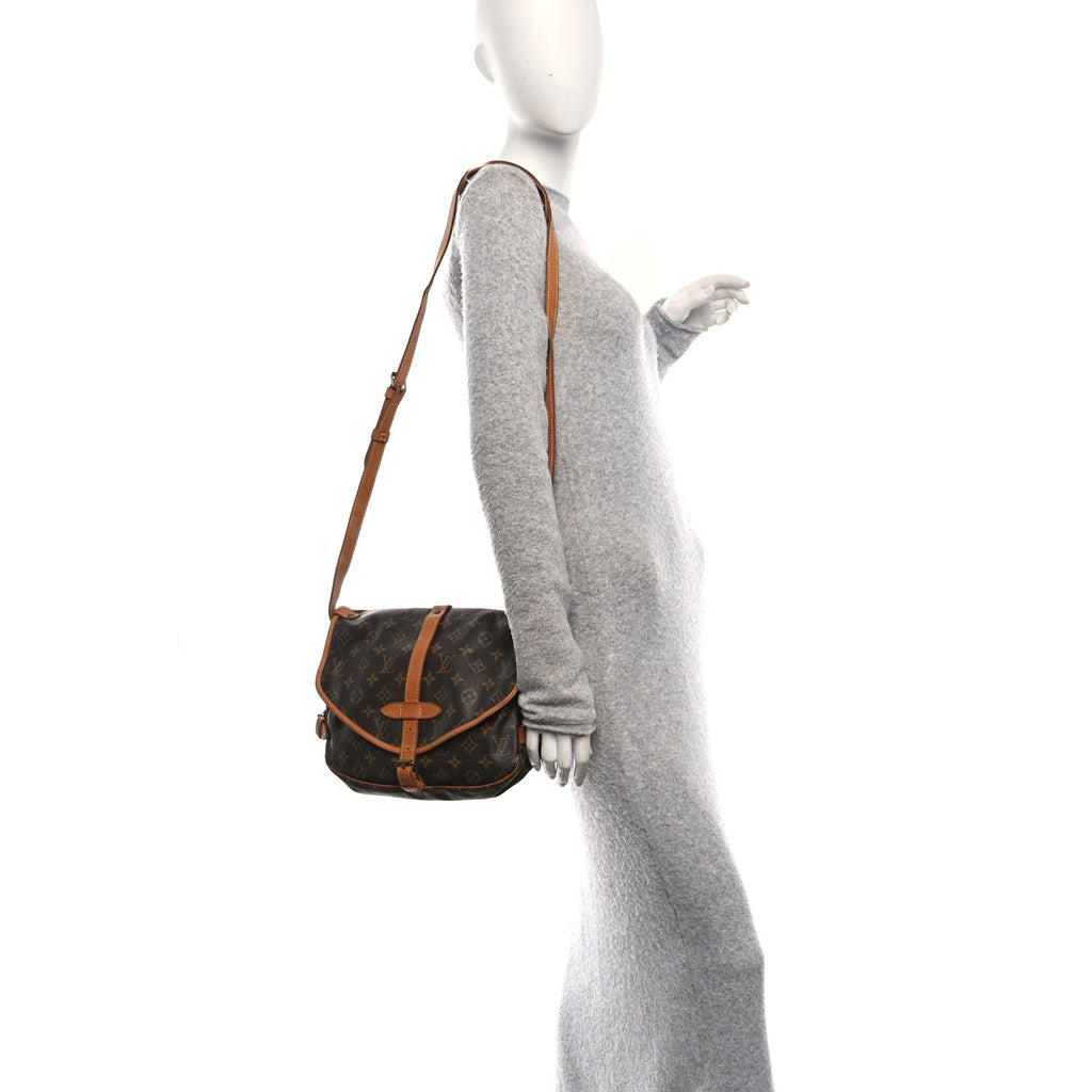 Louis Vuitton Monogram Saumur 30
