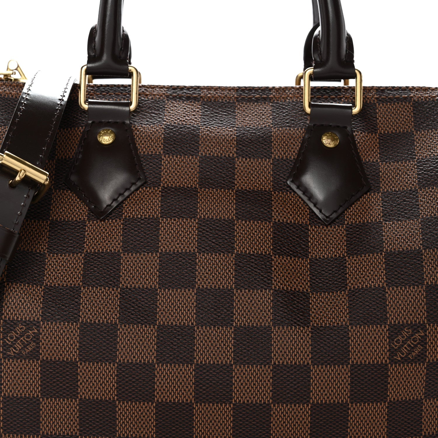 Louis Vuitton Damier Ebene Speedy Bandouliere 25