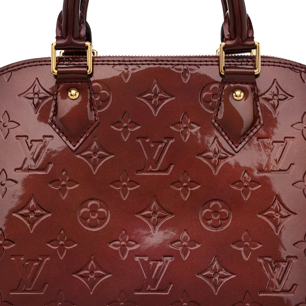 Louis Vuitton Vernis Alma PM Rouge Fauviste