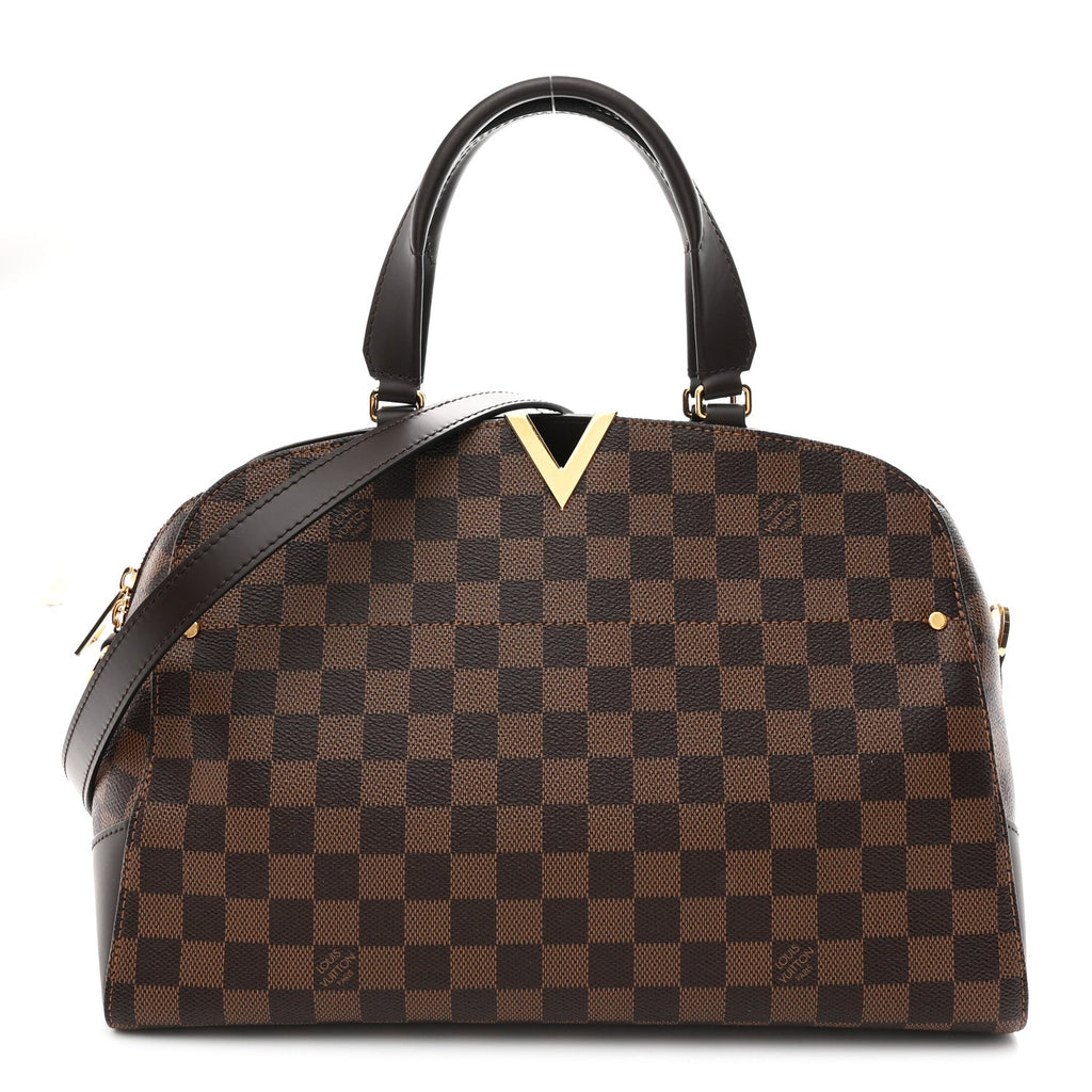 Louis Vuitton Damier Ebene Kensington Bowling Bag