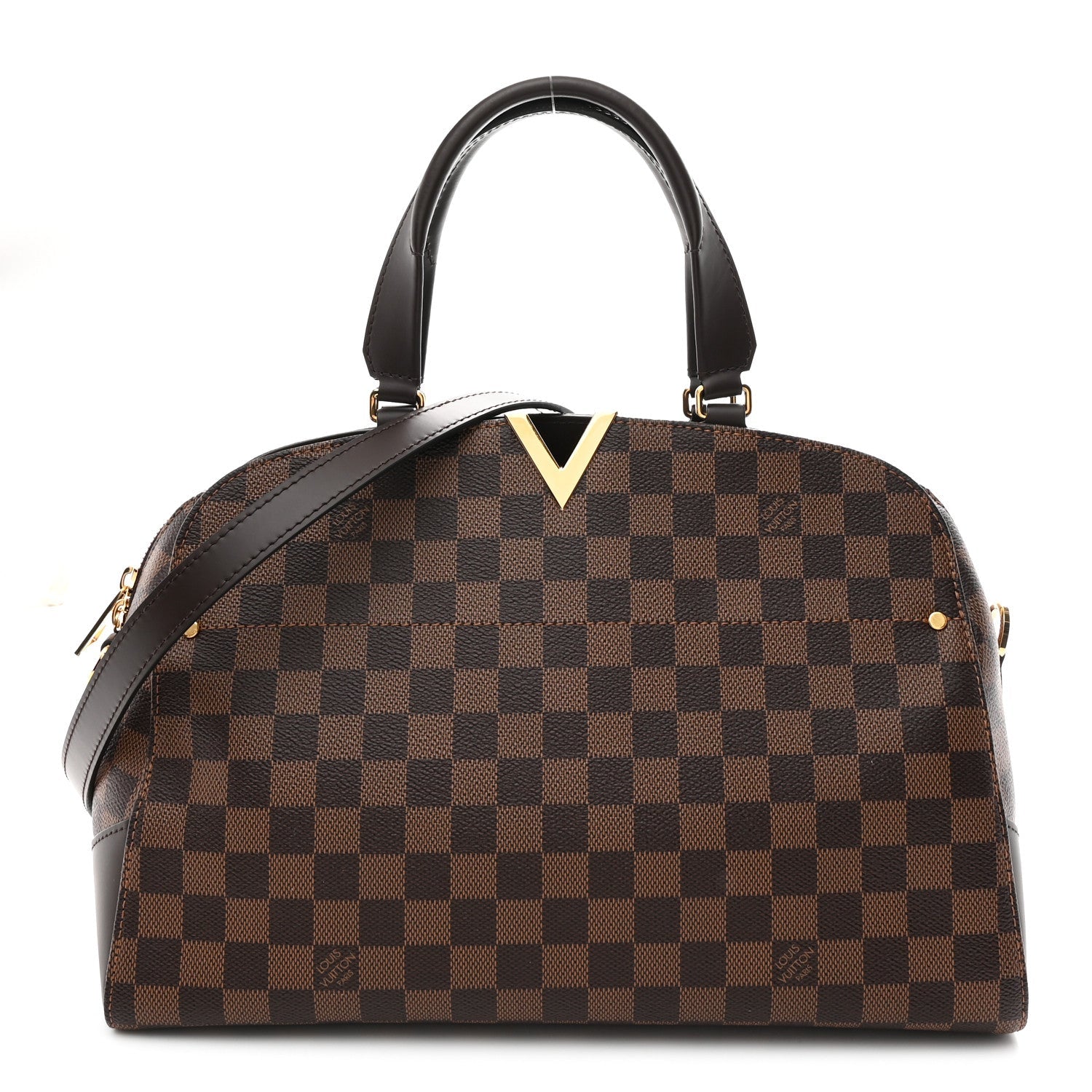 Louis Vuitton Damier Ebene Kensington Bowling Bag