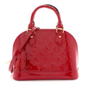 Louis Vuitton Vernis Alma BB Rose Indien
