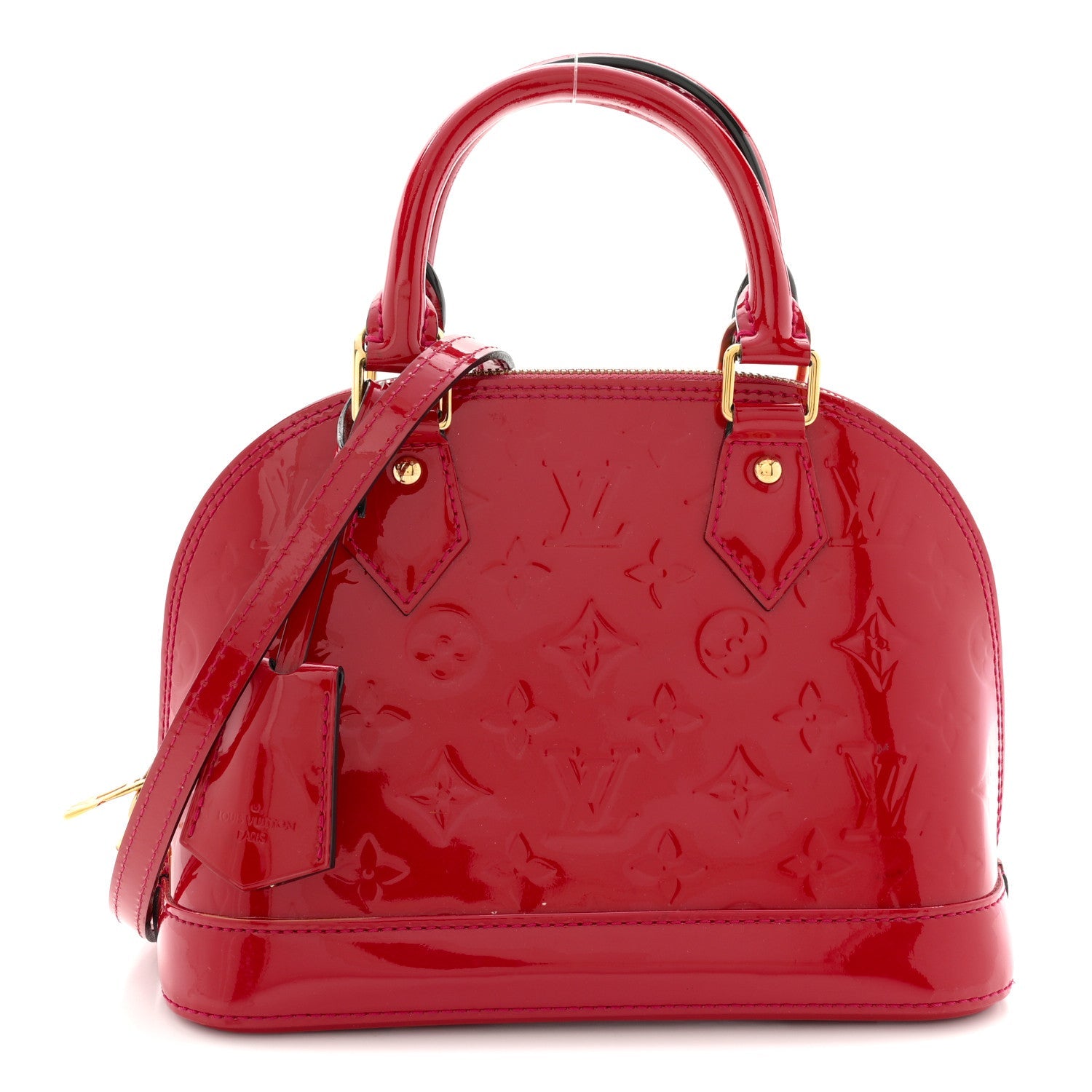 Louis Vuitton Vernis Alma BB Rose Indien