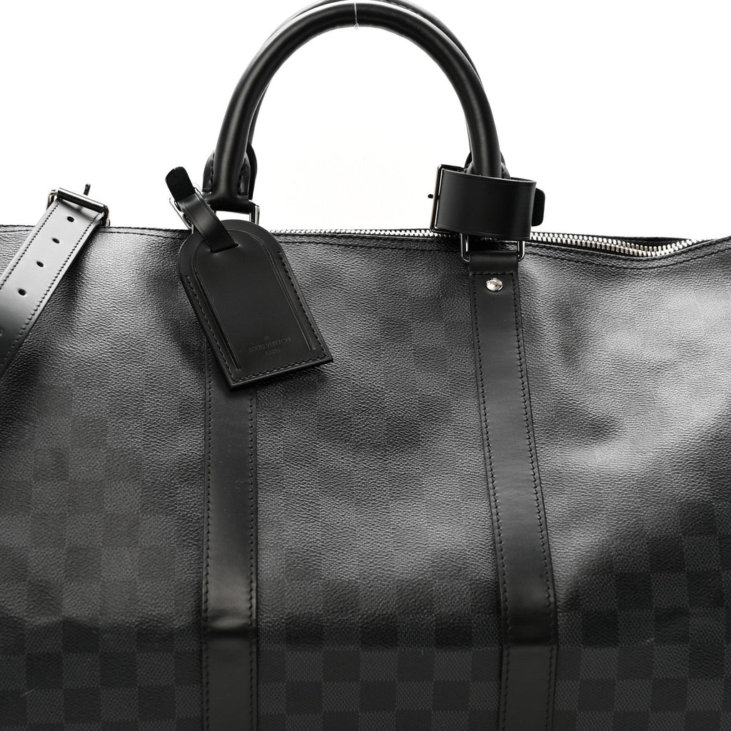 Louis Vuitton Damier Graphite Keepall Bandouliere 55