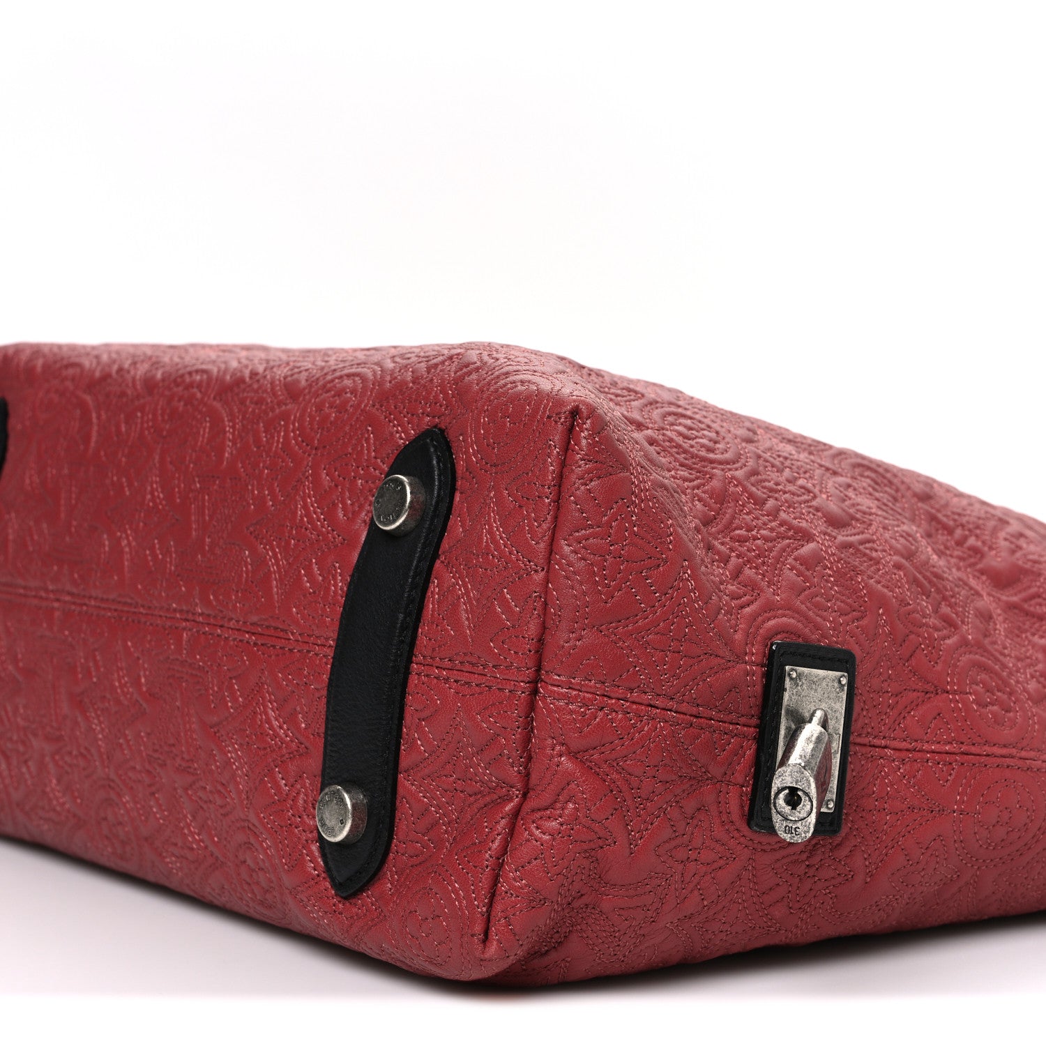 Louis Vuitton Monogram Lambskin Antheia Hobo PM Framboise