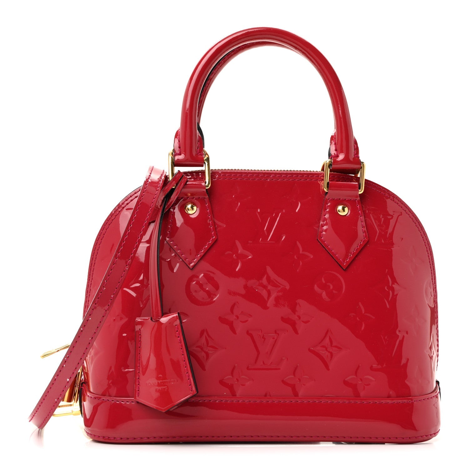 Louis Vuitton Vernis Alma BB Rose Indien