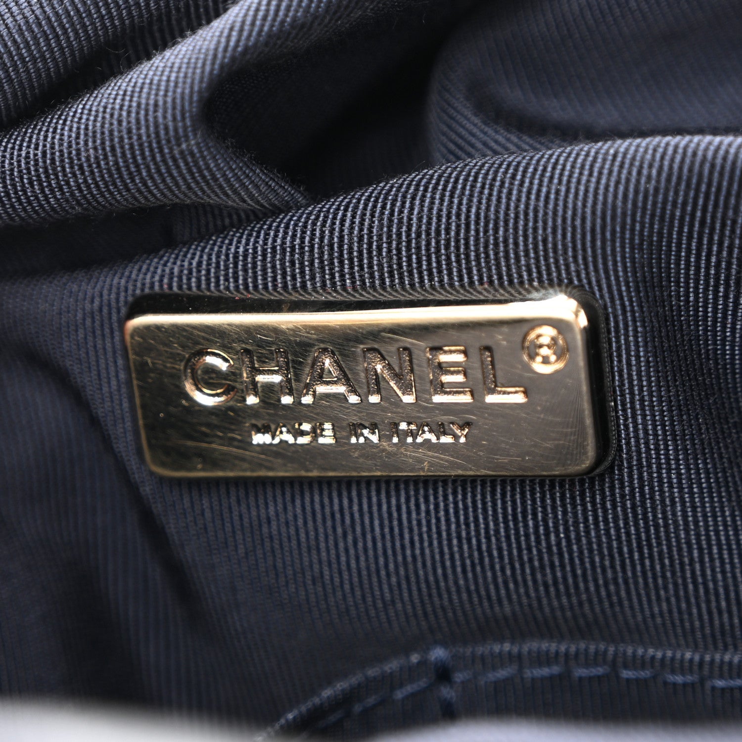Chanel Lambskin Quilted Large In Seoul Backpack Navy