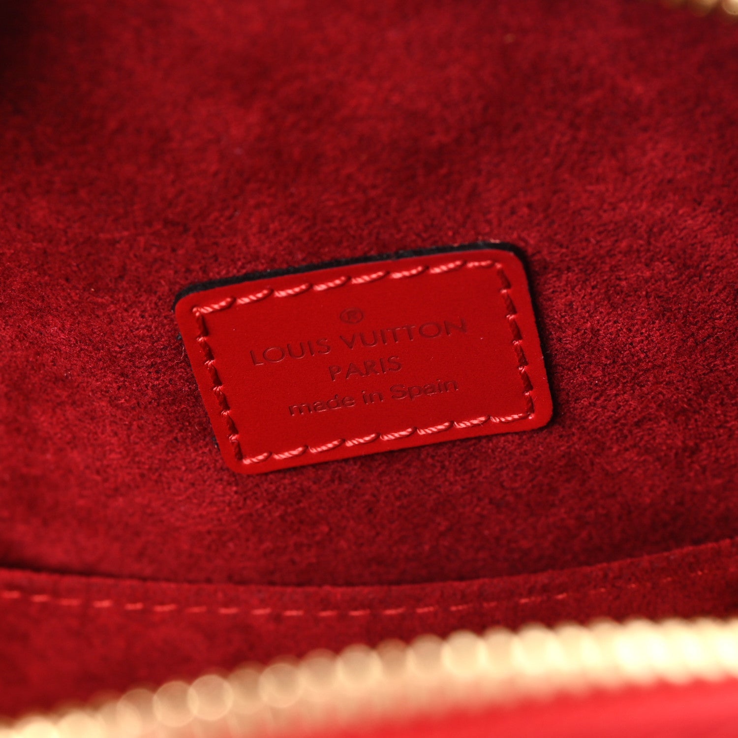 Louis Vuitton Epi Voltaire Castillan Red