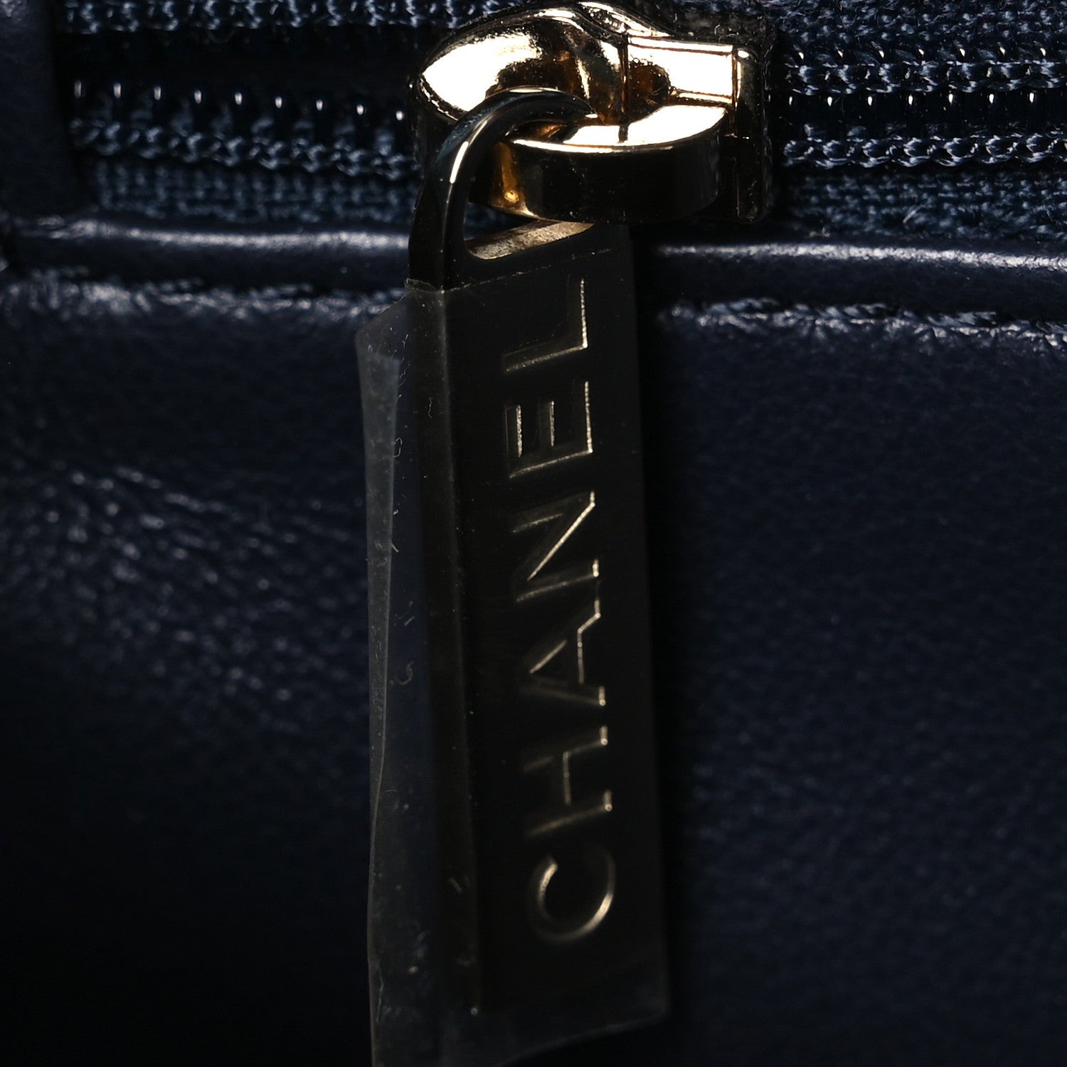 Chanel Washed Denim Quilted Mini Coco Handle Flap Blue