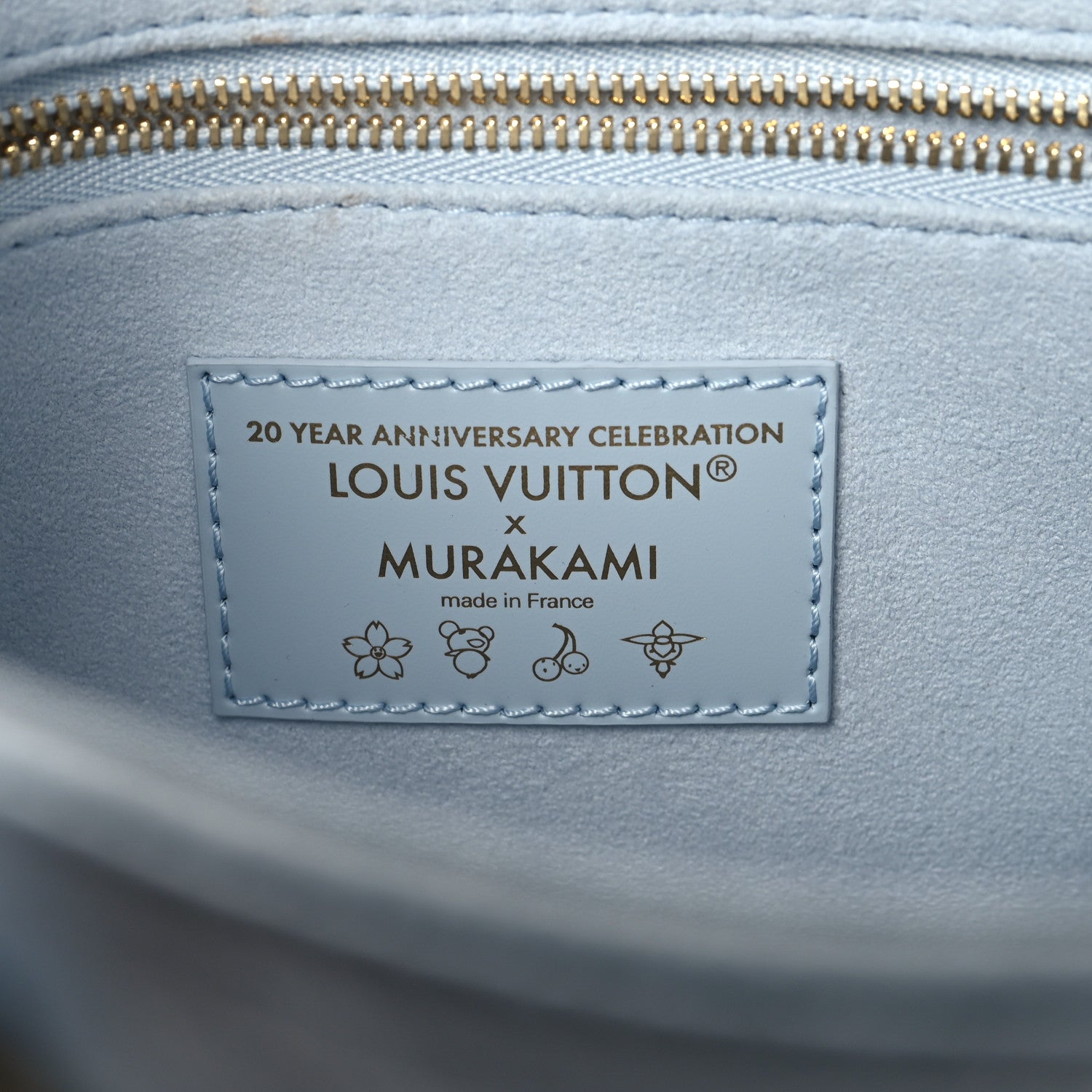 Louis Vuitton LV X TM Empreinte Monogram Superflat Onthego PM Washed Blue
