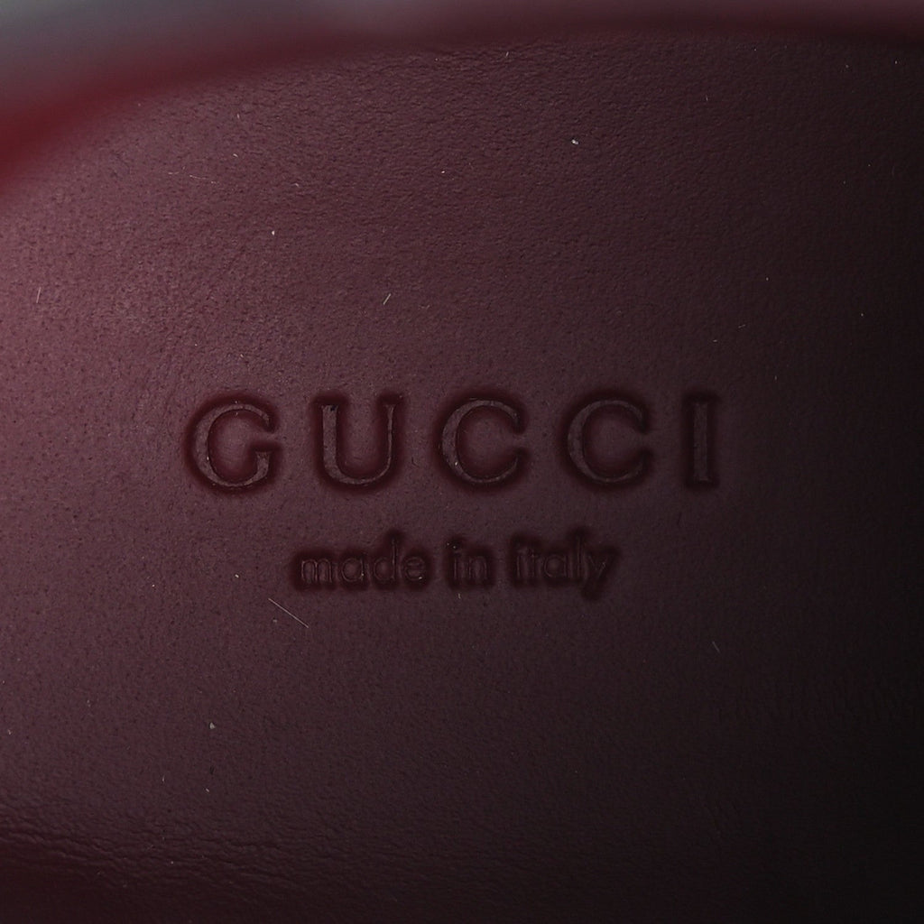 Gucci Spice Lux Nappa Web Combat Boots 36 Black