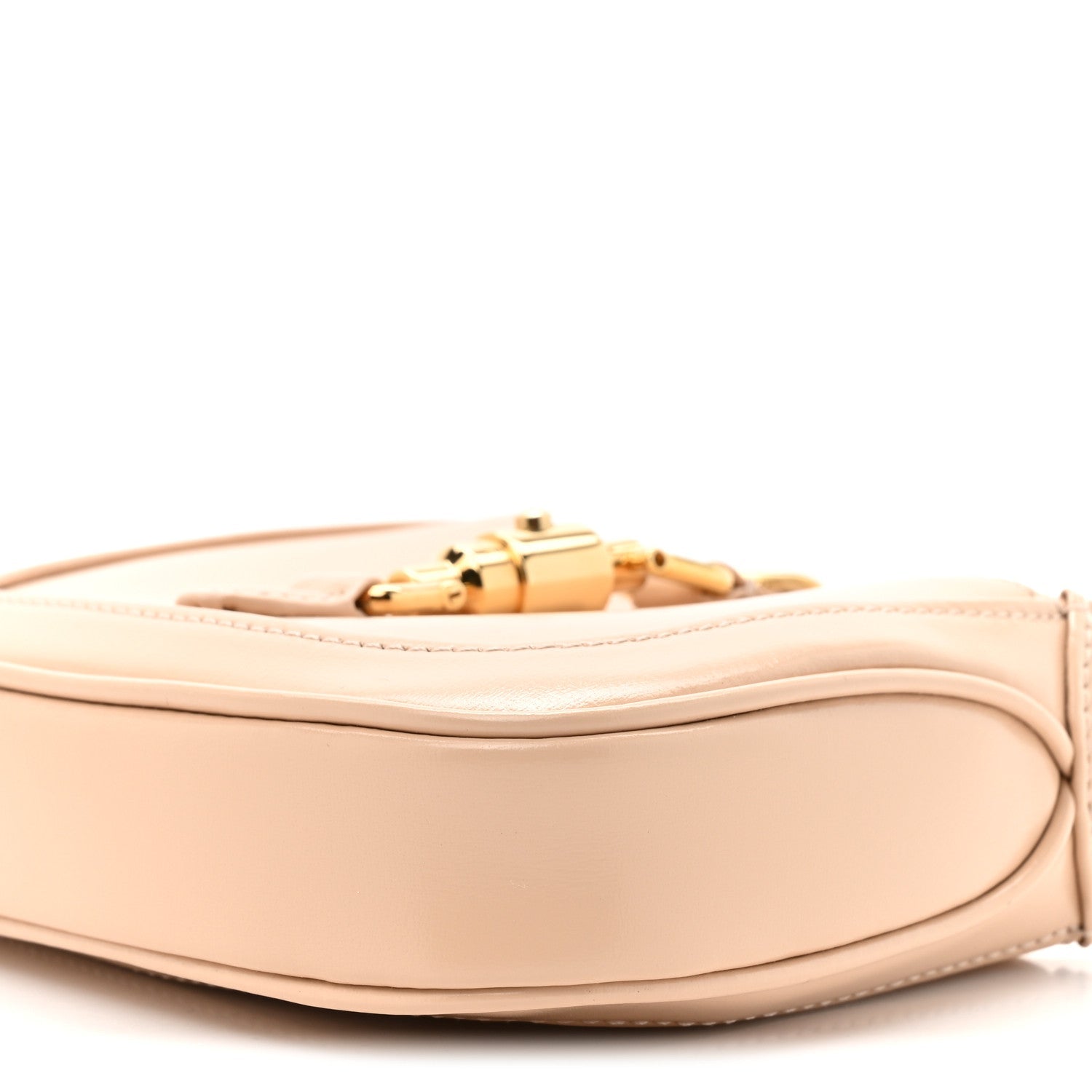 Gucci Boarded Dyana Lux Calfskin Nano Jackie 1961 Hobo Beige