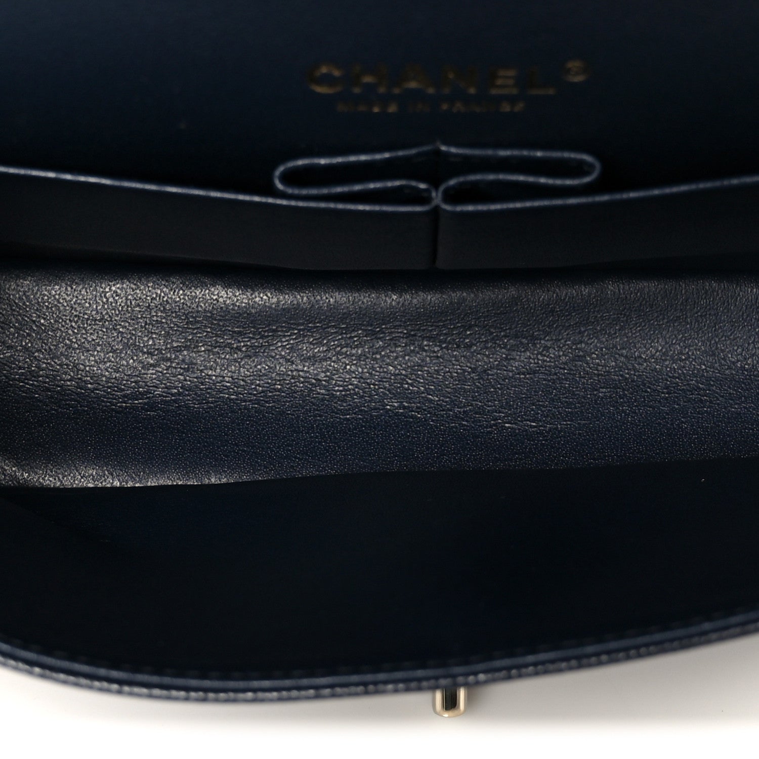 Chanel Caviar Quilted Medium Double Flap Navy