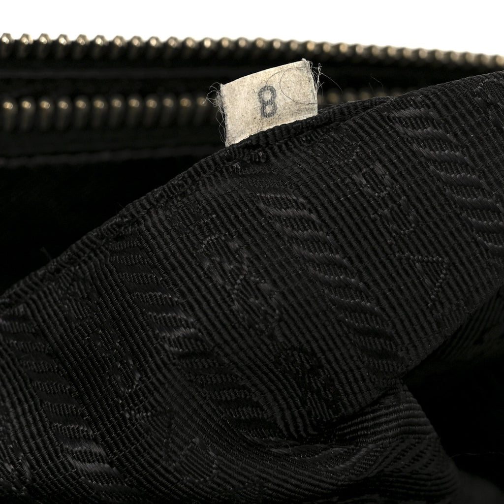 Prada Saffiano Lux Small Galleria Double Zip Tote Black