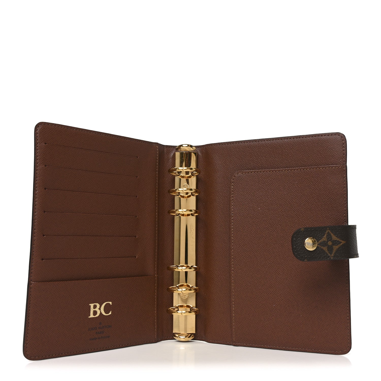 Louis Vuitton Monogram Medium Ring Agenda Cover