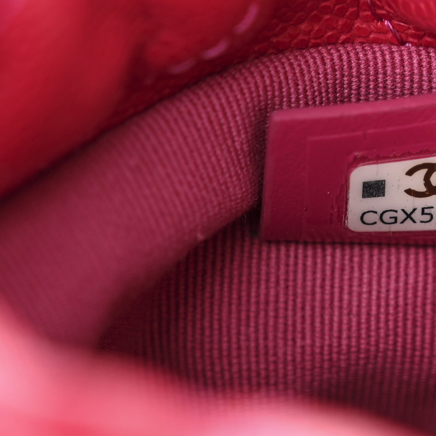 Chanel Caviar Quilted Twist Your Buttons Mini Bucket Bag Fuchsia