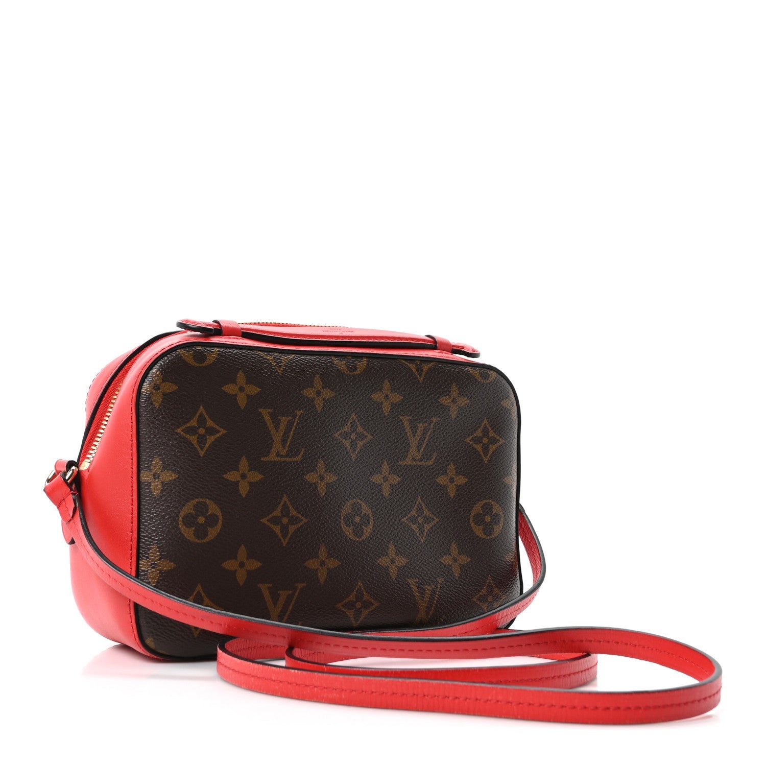 Louis Vuitton Monogram Saintonge Coquelicot