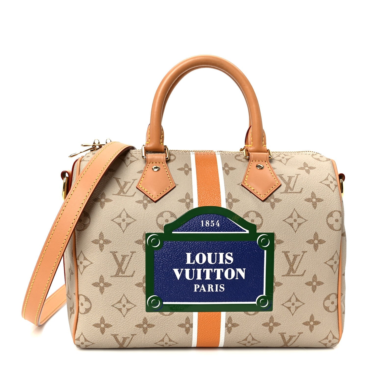 Louis Vuitton Monopaname Speedy Bandouliere 25 Beige Ocher
