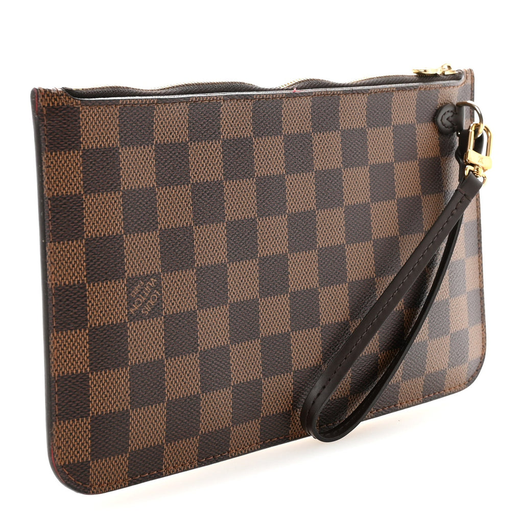 Louis Vuitton Damier Ebene Neverfull MM GM Pochette