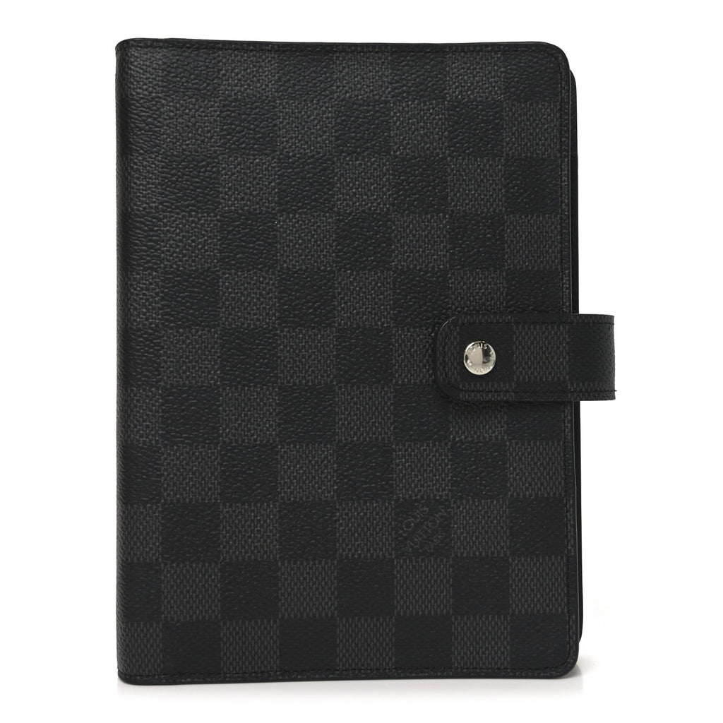 Louis Vuitton Damier Graphite Medium Ring Agenda Cover