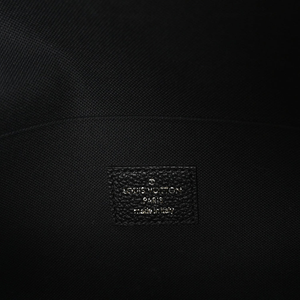 Louis Vuitton Empreinte Pochette Felicie Chain Wallet Black