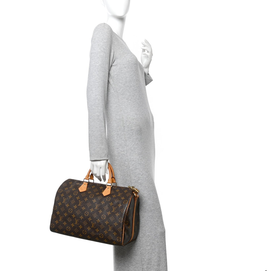 Louis Vuitton Monogram Speedy Bandouliere 35