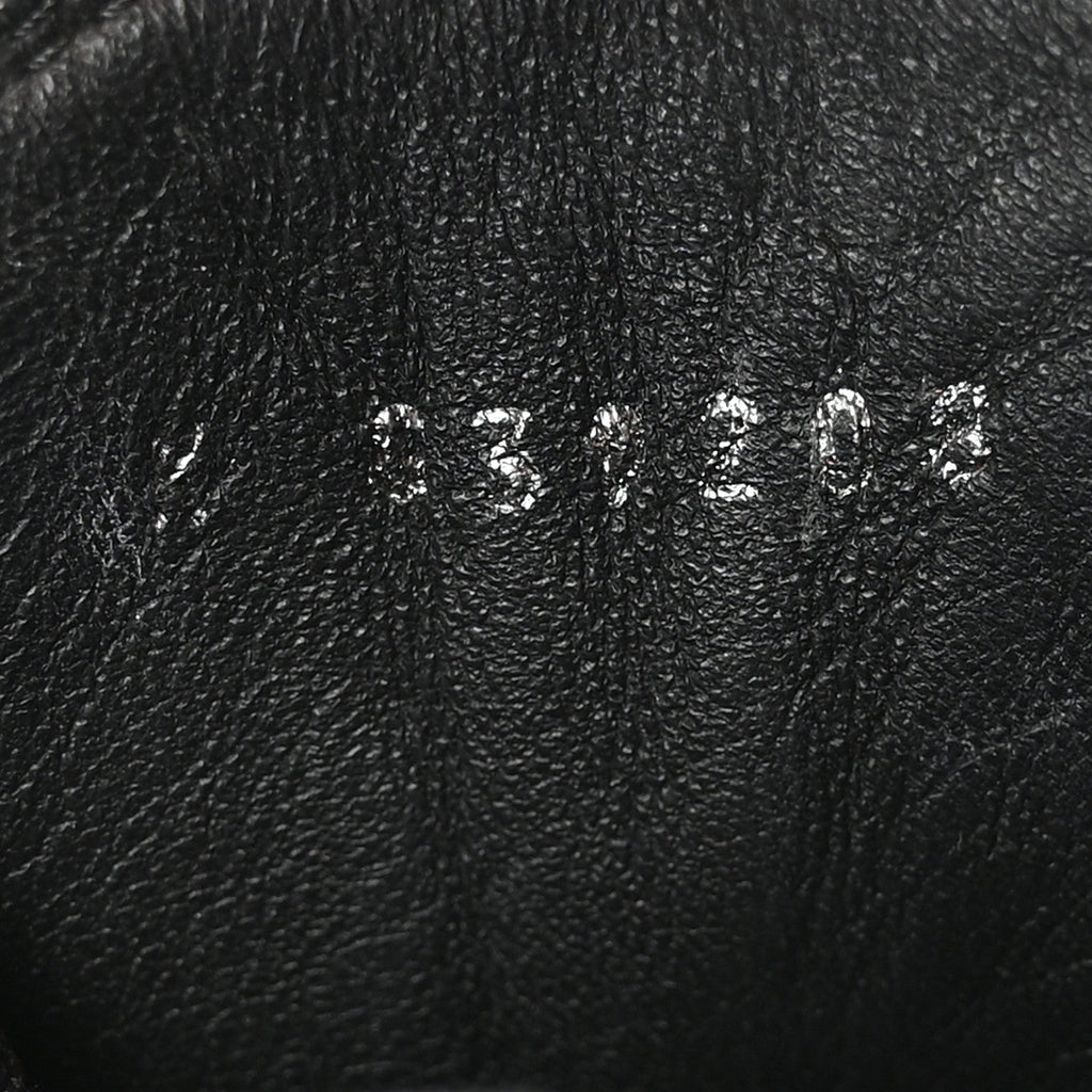 Calfskin Patent Cap Toe Ankle Boots 39.5 Black