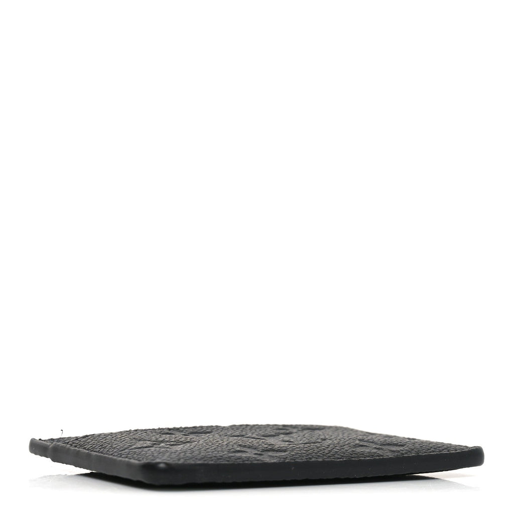 Louis Vuitton Empreinte Card Holder Black