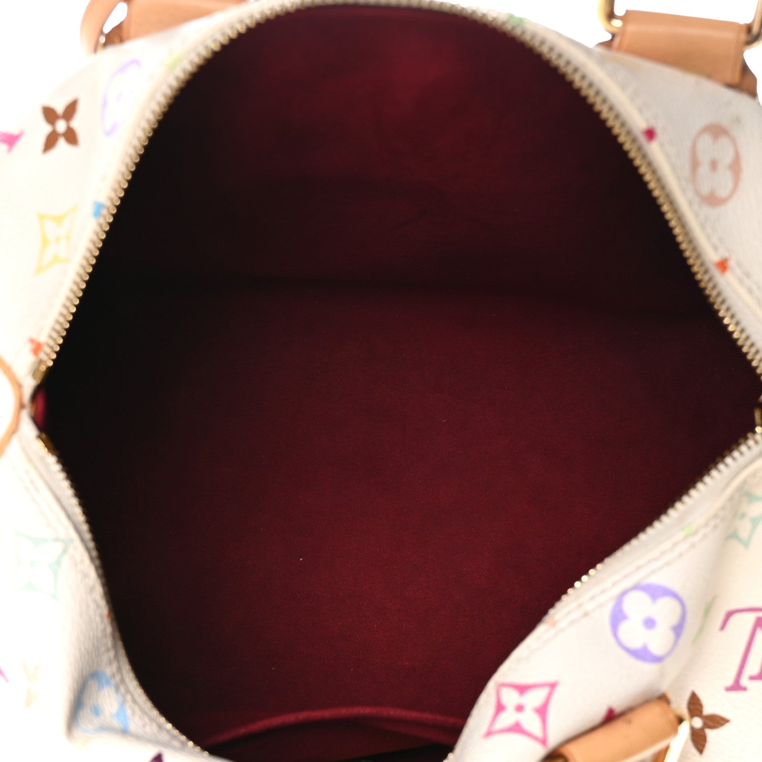 Louis Vuitton Monogram Multicolor Speedy 30 White