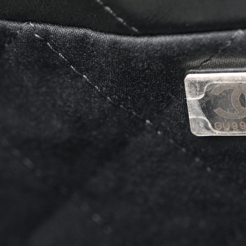 Chanel Shiny Calfskin Quilted Small Chanel 22 Black