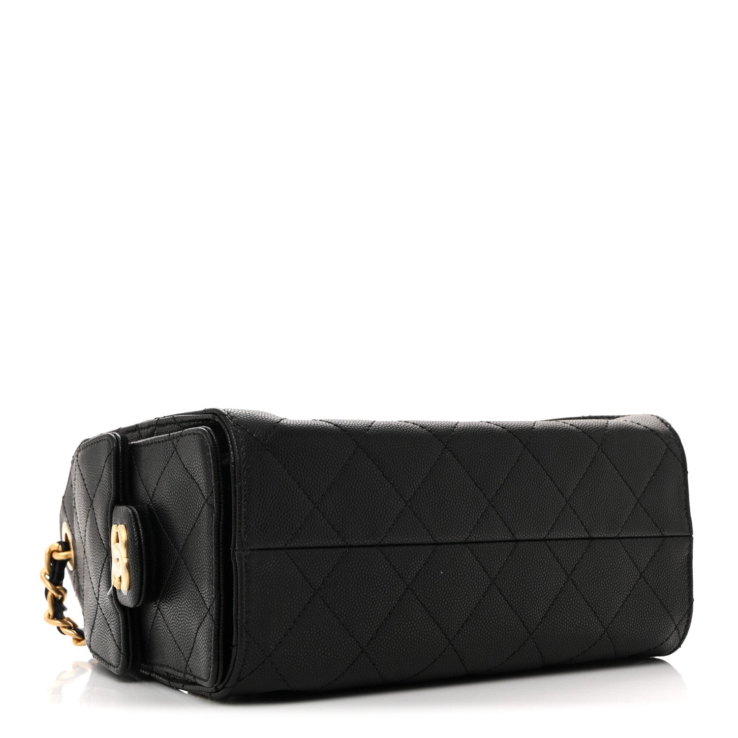 Chanel Caviar Quilted Mini Chanel 25 Handbag Black