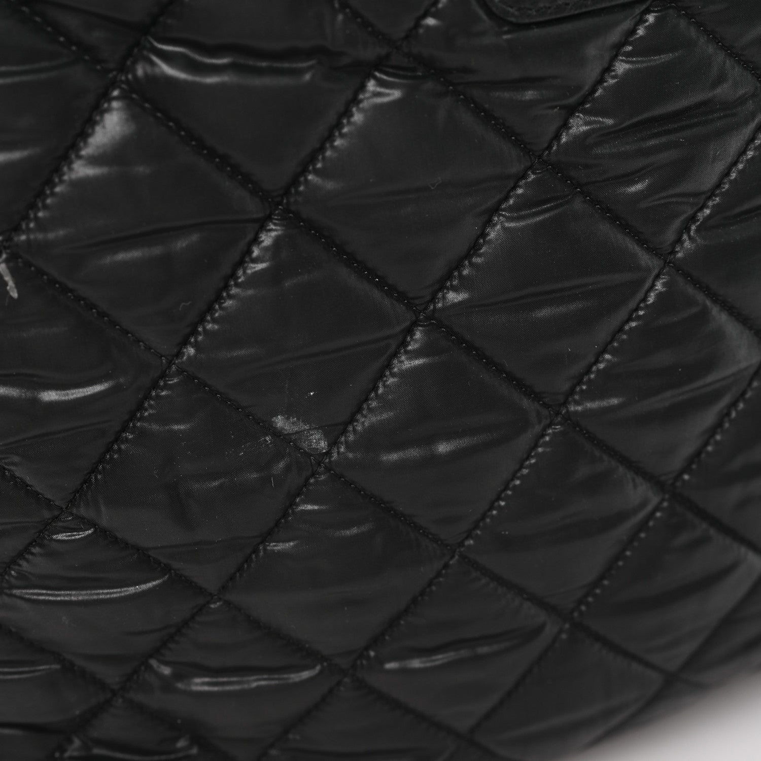 Chanel Nylon Quilted Coco Cocoon Backpack Black