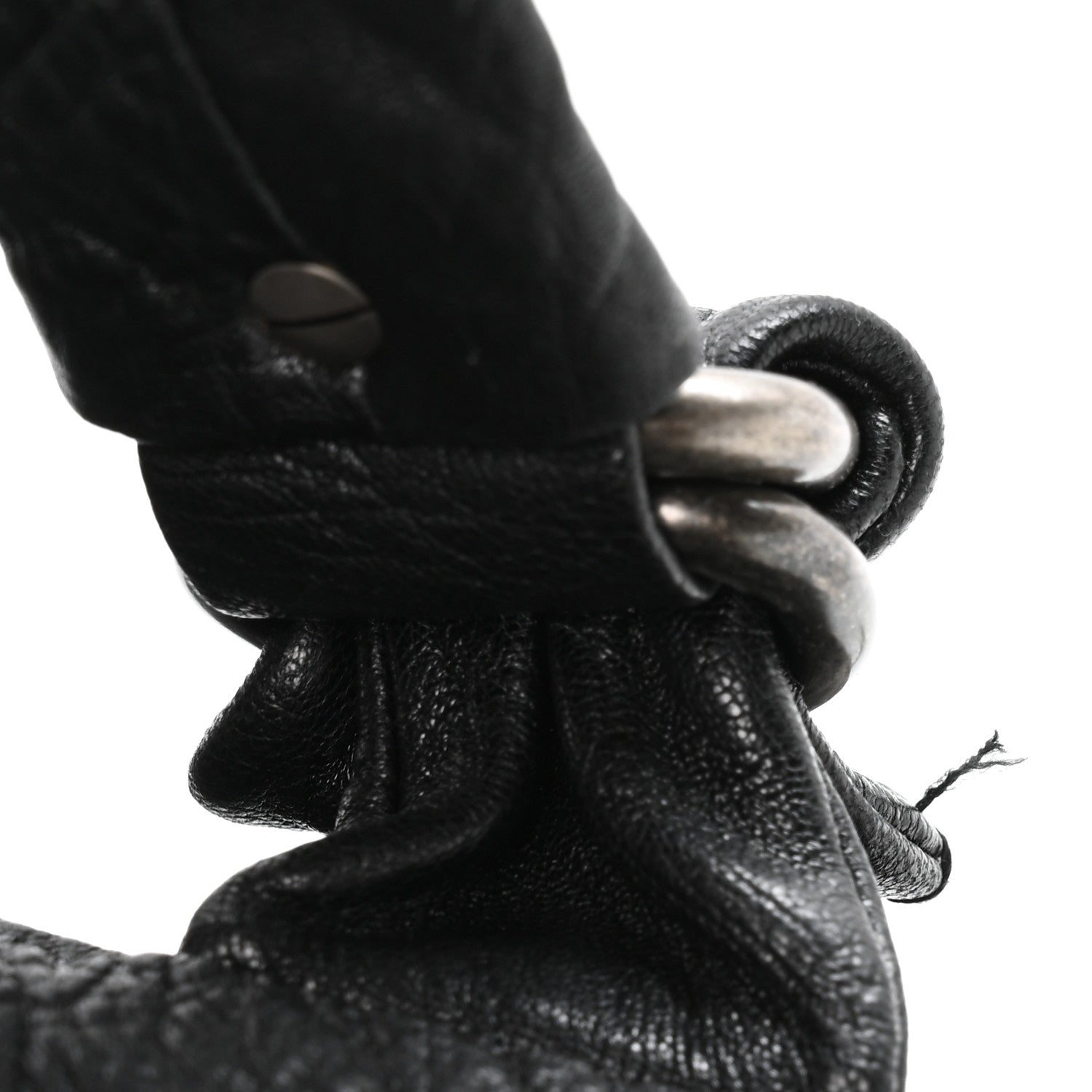 Chanel Distressed Lambskin Le Marais Bowler Black