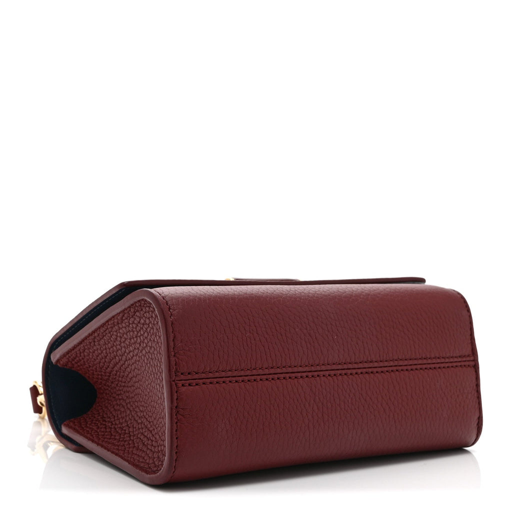 Louis Vuitton Taurillon Twist One Handle BB Griotte