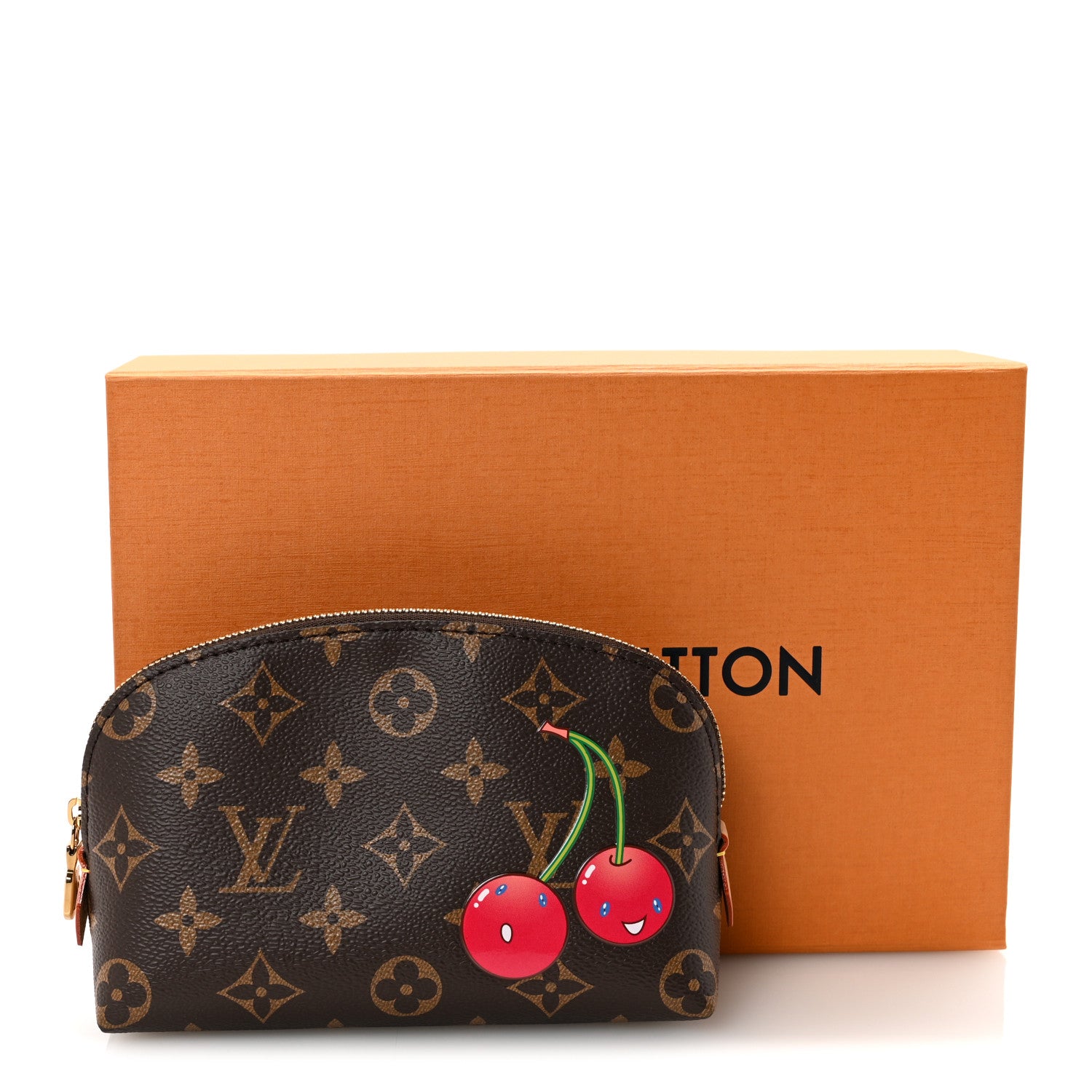 Louis Vuitton LV x TM Monogram Cerises Cosmetic Pouch PM