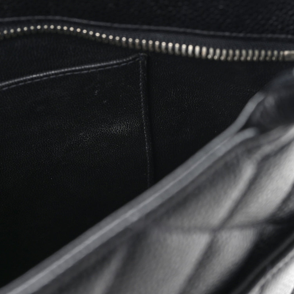 Chanel Caviar Quilted Medallion Tote Black