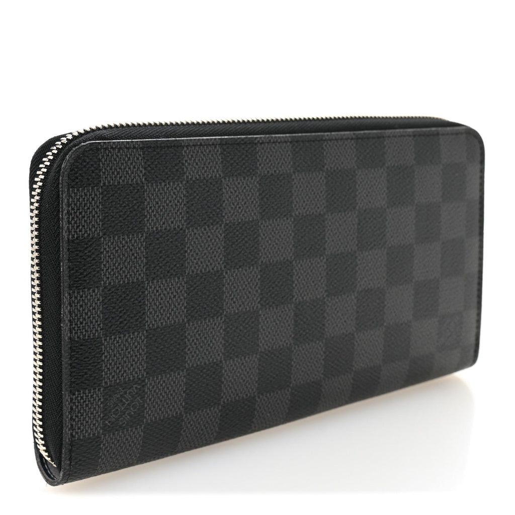 Louis Vuitton Damier Graphite Trunks and Locks Zippy Organizer Wallet