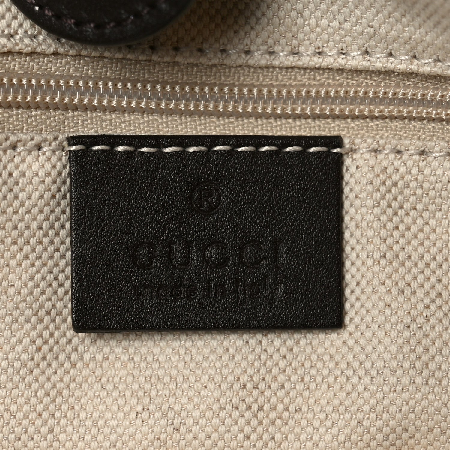 Gucci Monogram Medium Sukey Tote Dark Brown
