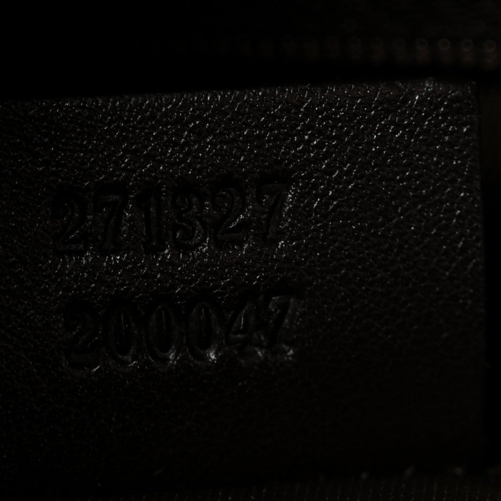 Gucci GG Supreme Monogram Margaux Calfskin Childrens Day Backpack Beige Ebony Cocoa Dark Chocolate