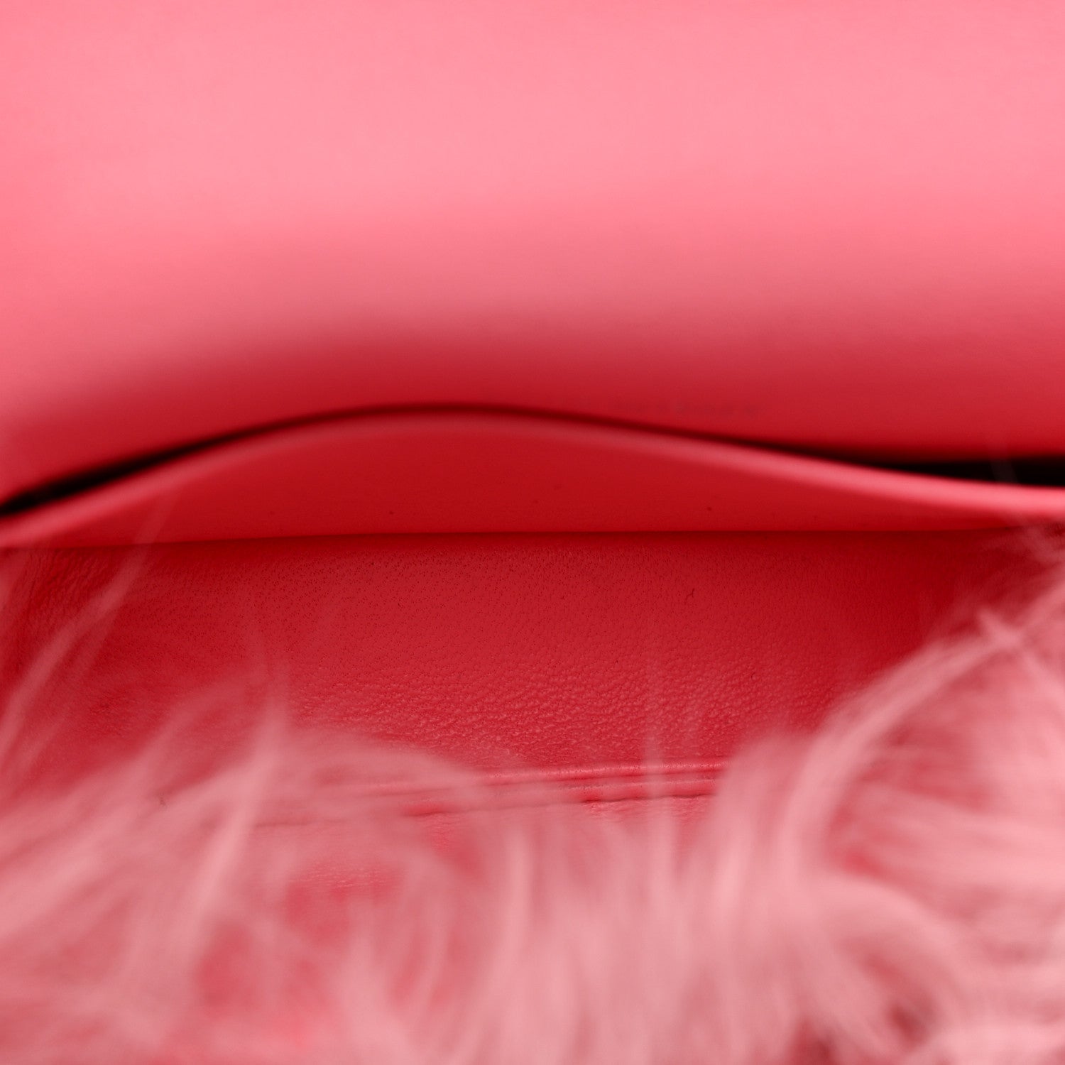 Chanel Shearling Lambskin CC Hook Card Holder Pink