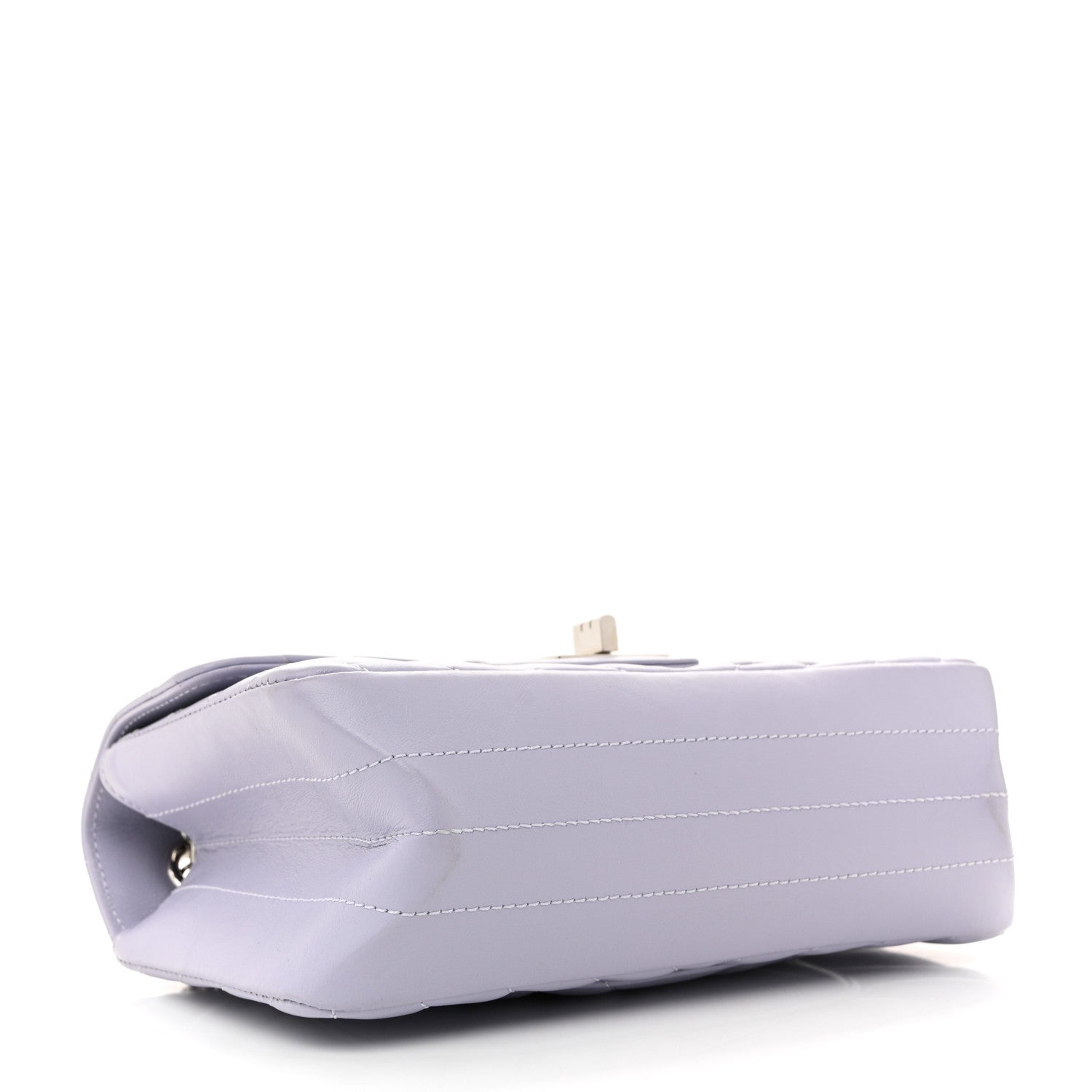 Chanel Aged Calfskin Chevron Quilted 2.55 Reissue Mini Flap Light Purple