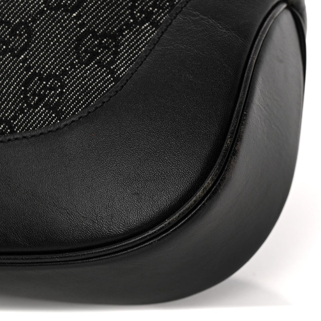 Gucci Monogram Jackie O Hobo Black