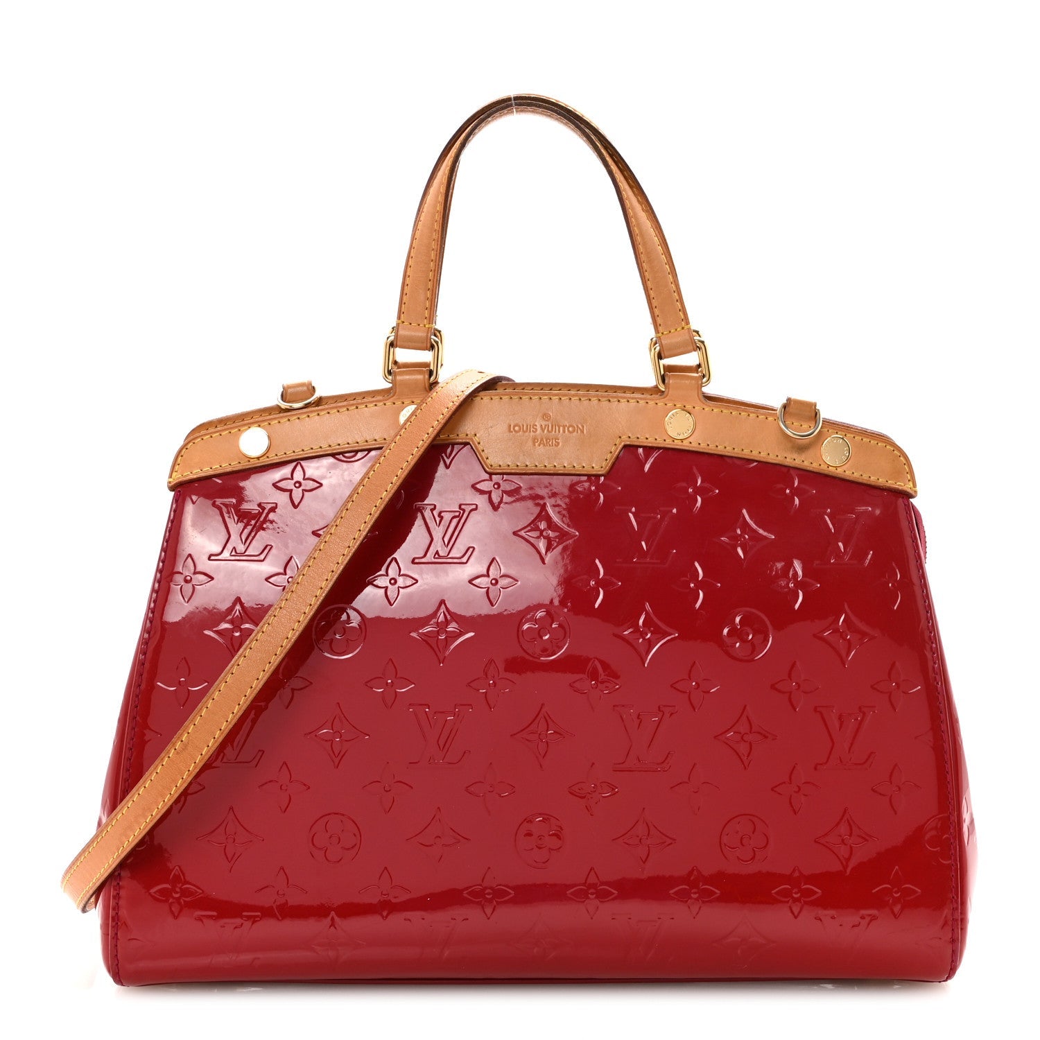 Louis Vuitton Vernis Brea MM Rose Indien
