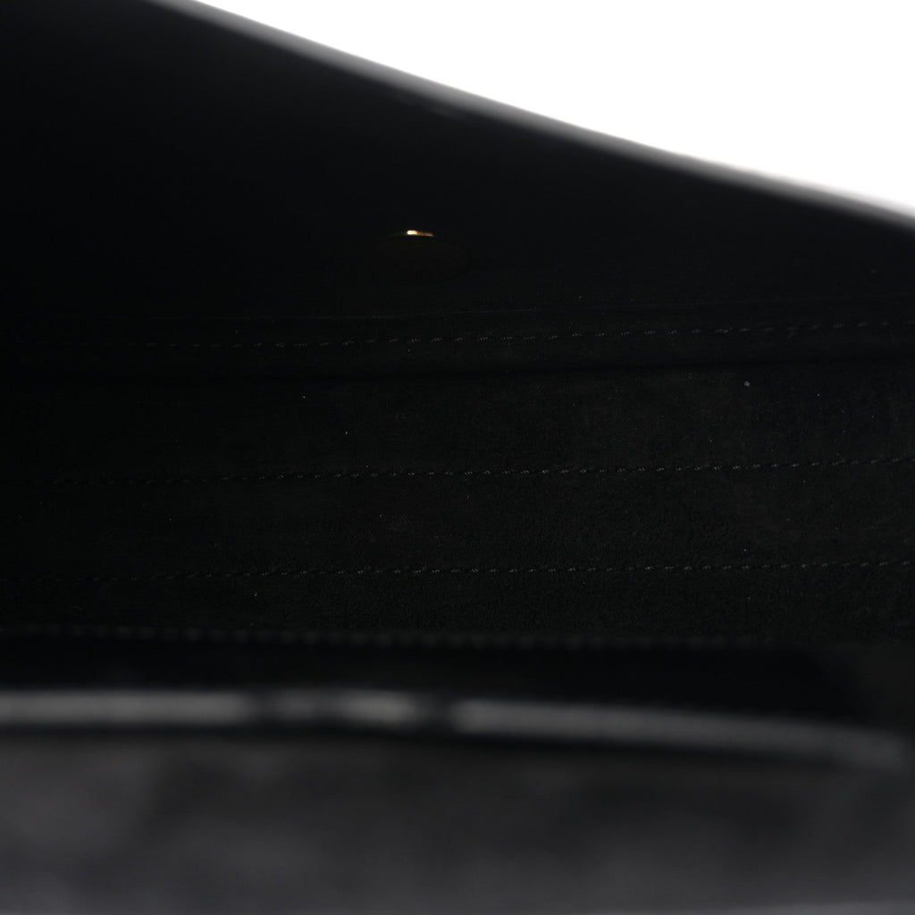 Christian Dior Box Calfskin Medium Bobby Flap Black