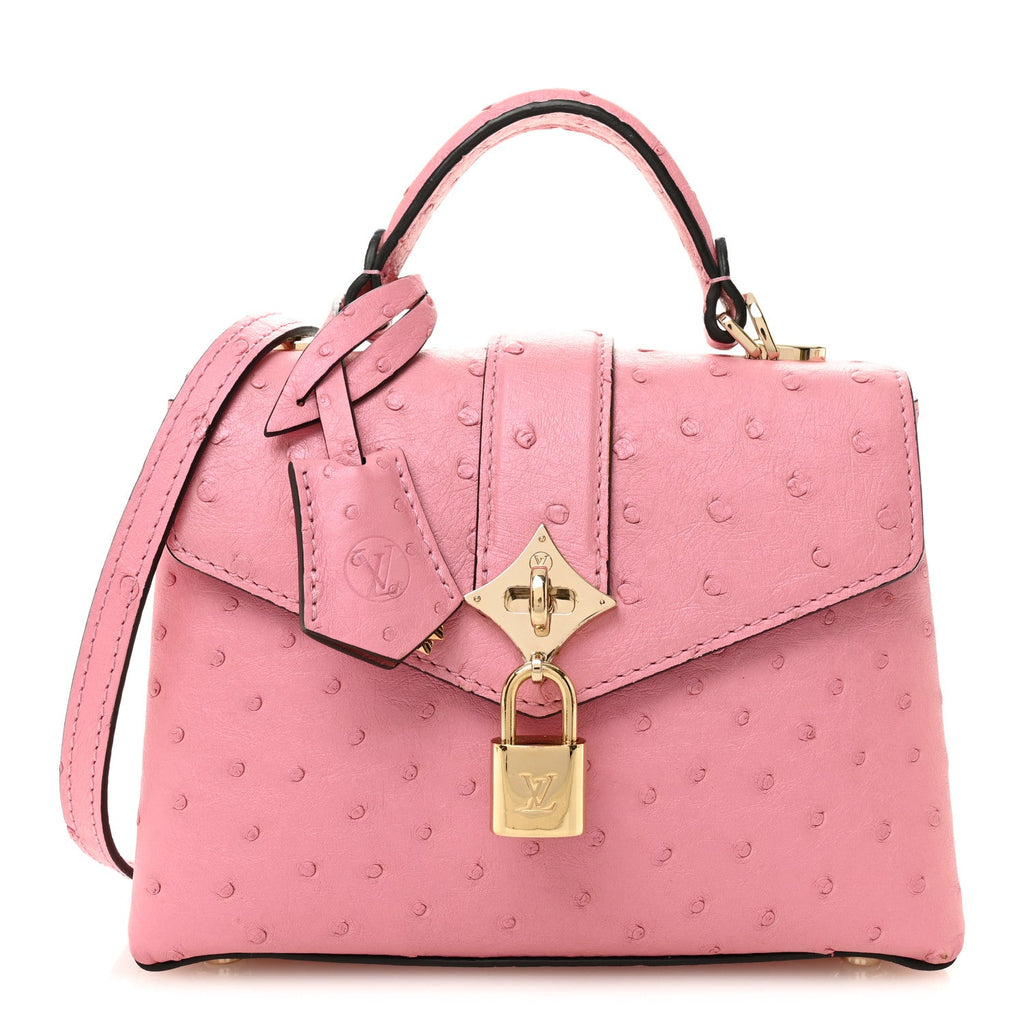 Louis Vuitton Ostrich Rose Des Vents Mini Pink