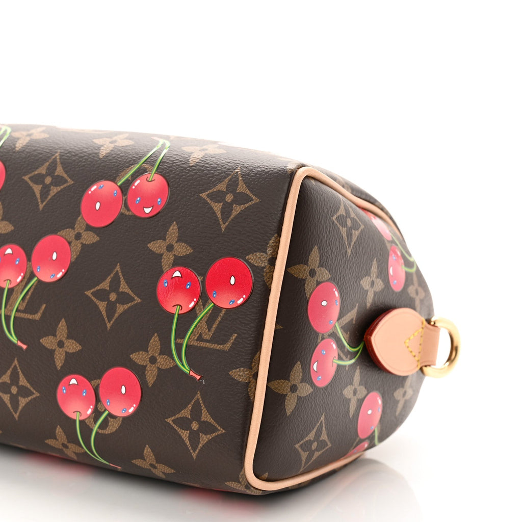 Louis Vuitton LV X TM Monogram Cerises Speedy Bandouliere 20